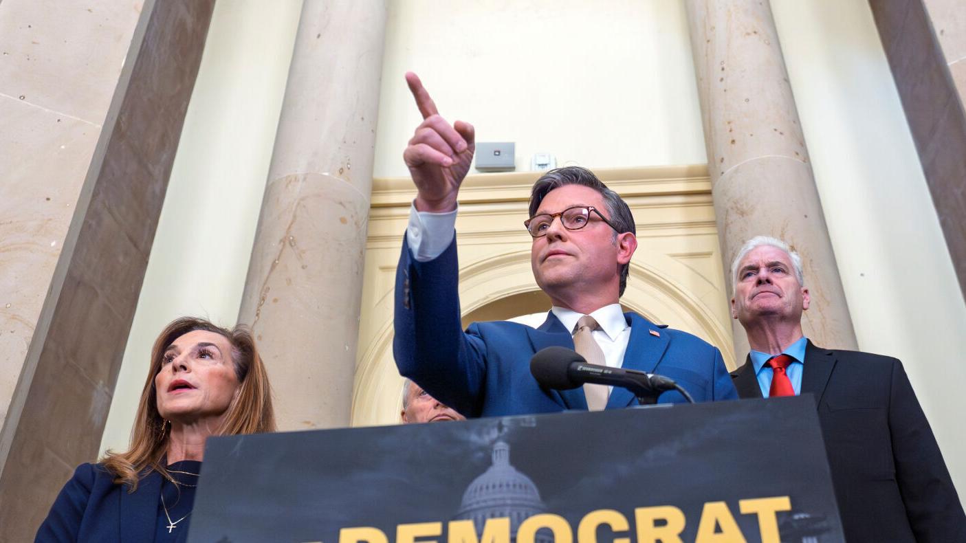 The blame game is on at federal agencies, where political messages fault Dems for shutdown